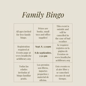 Family Bingo